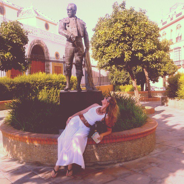 Curro Romero Seviilja - spomenik toreadoru